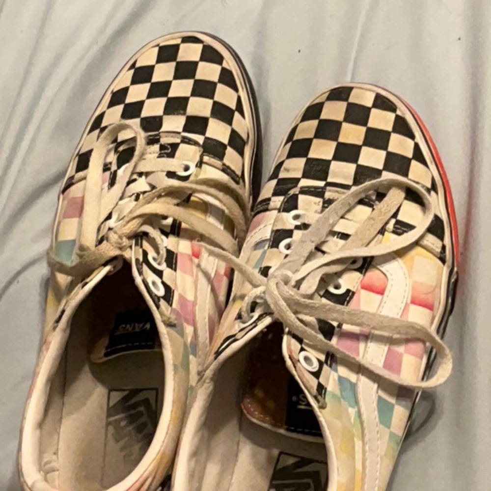 Vans Multicolor Checkered Sneakers